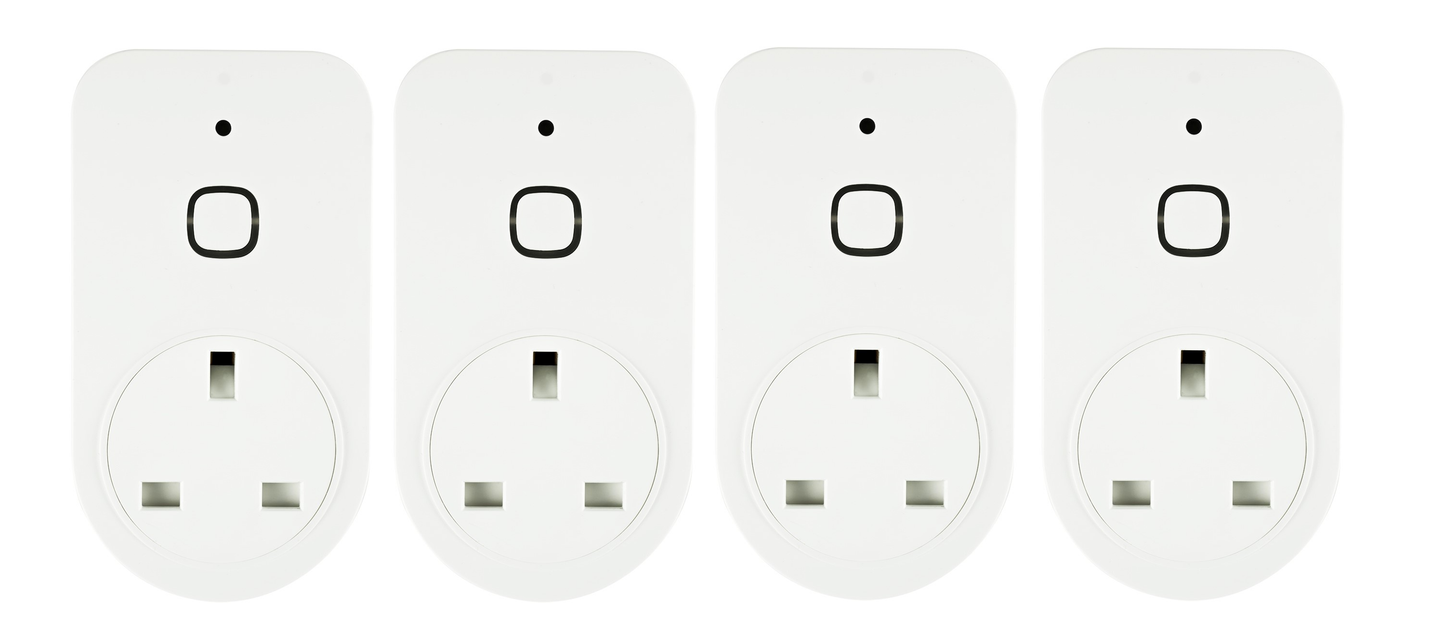 Smart Plug Wi-Fi Energy Monitoring Tuya, Alexa & Google Voice Control App Remote