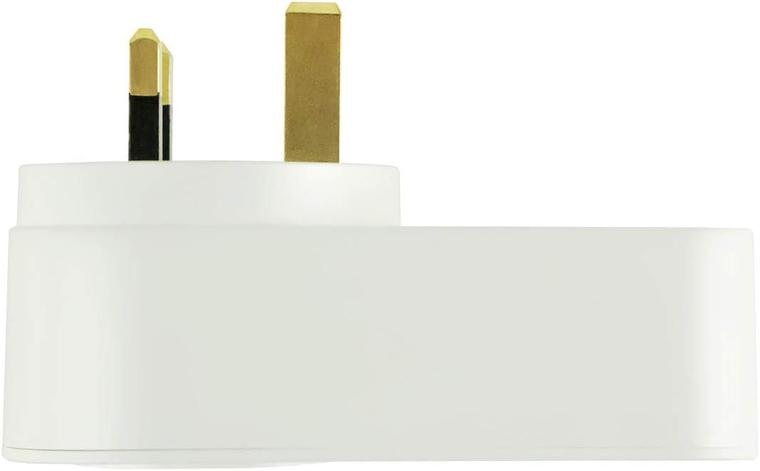 Smart Plug Wi-Fi Energy Monitoring Tuya, Alexa & Google Voice Control App Remote