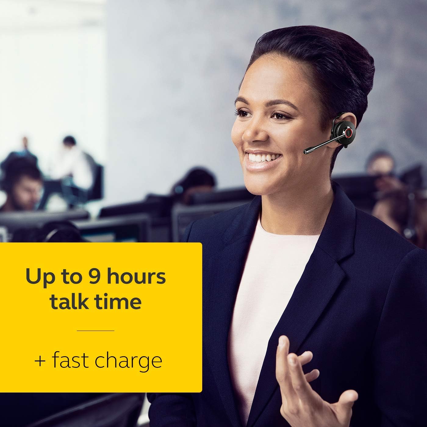 Jabra Engage 65 Convertible Headset On ear Convertible DECT Wireless Brand New
