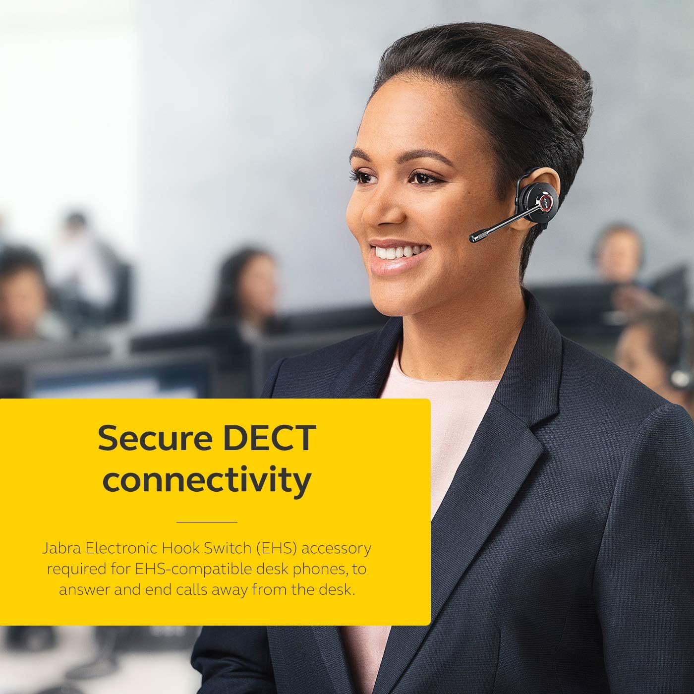 Jabra Engage 65 Convertible Headset On ear Convertible DECT Wireless Brand New