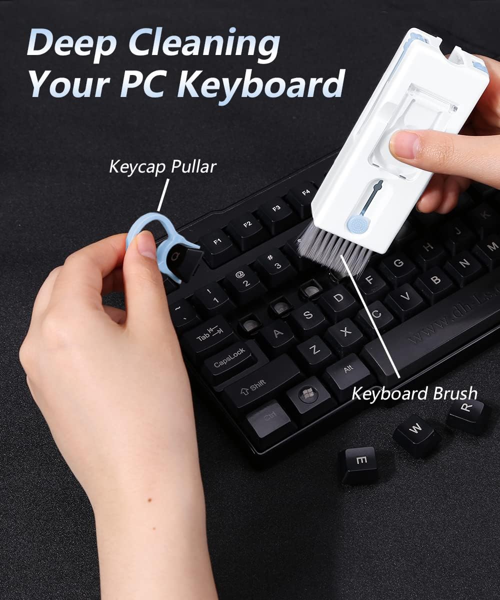 Multifunctional Cleaner For Gadget Keyboards Earbuds Gaming Keyboards 11 in 1