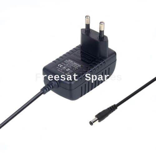 Freesat 4K UHD EU Power Pack PSU for UHD-4X-2000 with EU plug and cable