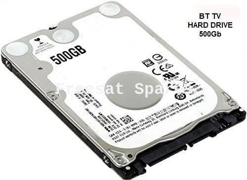 BT TV Youview T2100 / T4000 Hard Drive Replacement 500Gb [Self
