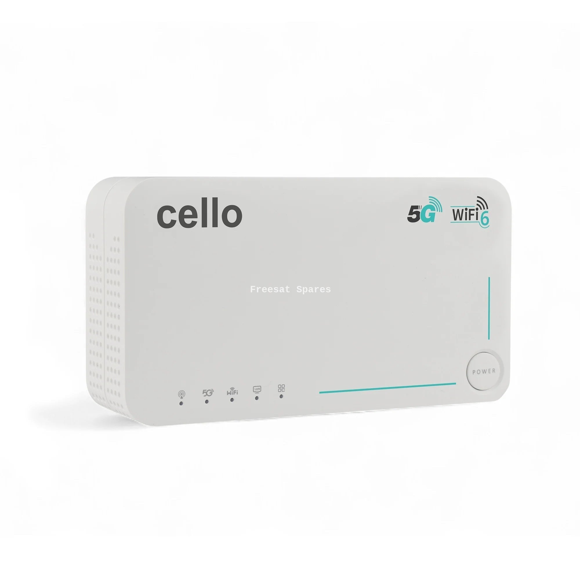 SELFSAT MWR 6550 5G Cat 20 WiFi 6 Router WLAN fino a 3,4 Gbps incl. antenna panoramica, colore: bianco SELFSAT MWR 6550 5G Cat 20 WiFi 6 Router WLAN fino a 3,4 Gbps incl. antenna panoramica, colore: bianco