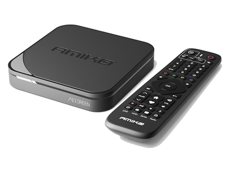 AMIKO 4K Android 11 OTT Media Streamer IPTV - Freesat Spares