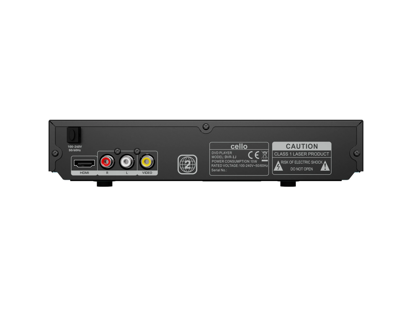 CELLO DVD Player - DVR - 1J - Freesat Spares
