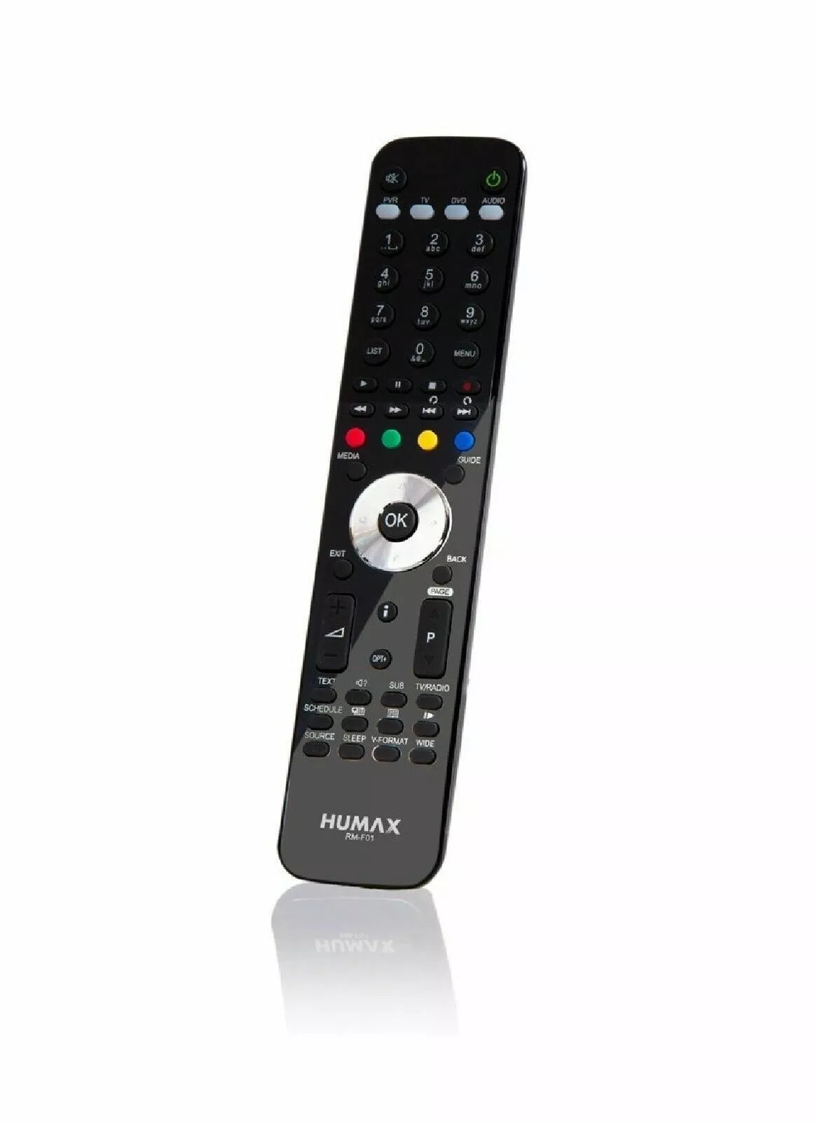 HUMAX RM-F01 F04 REMOTE CONTROL REPLACEMENT HDR FREESAT BOX HD-FOX T2 FOXSAT