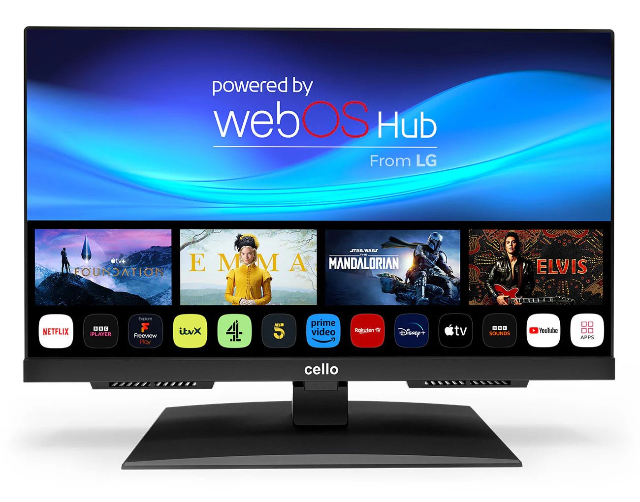 LED Digital TV with Perfect Pitch Sound & Satellite Tuner (Cello) - Freesat Spares