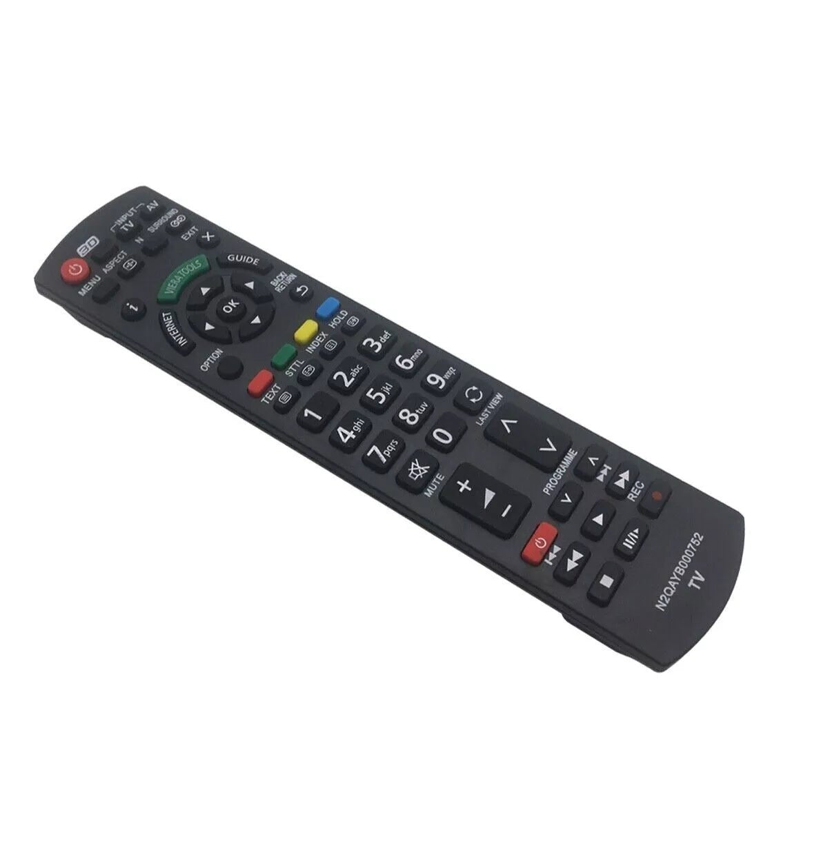 PANASONIC TV REMOTE CONTROL 3D VIERA INTERNET SMART TV N2QAYB000752 - Freesat Spares