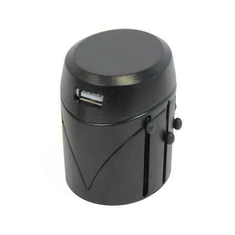 Travel Plug Universal Worldwide Charger Power Adapter US, EU, UK, AU With USB - Freesat Spares