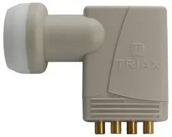 Triax Universal Quad LNB, TQT 404 Gold Satellite - Freesat Spares