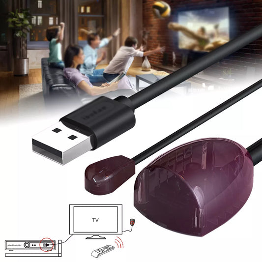 Infrared Remote Control Receiver Extender Repeater Emitter USB Adapter
