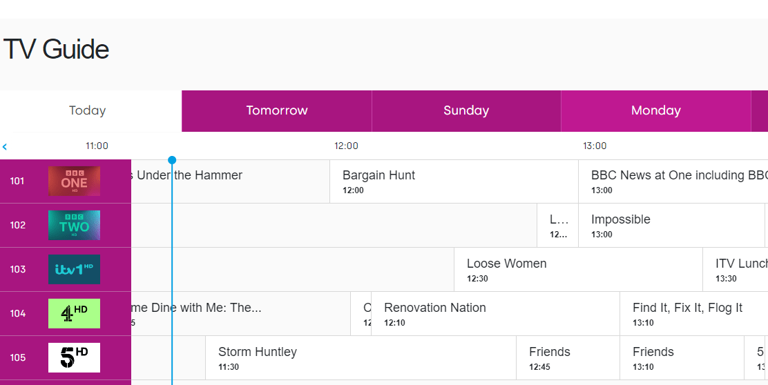 All New Live TV Guide From Freesat - Oct 2024 – Freesat Spares