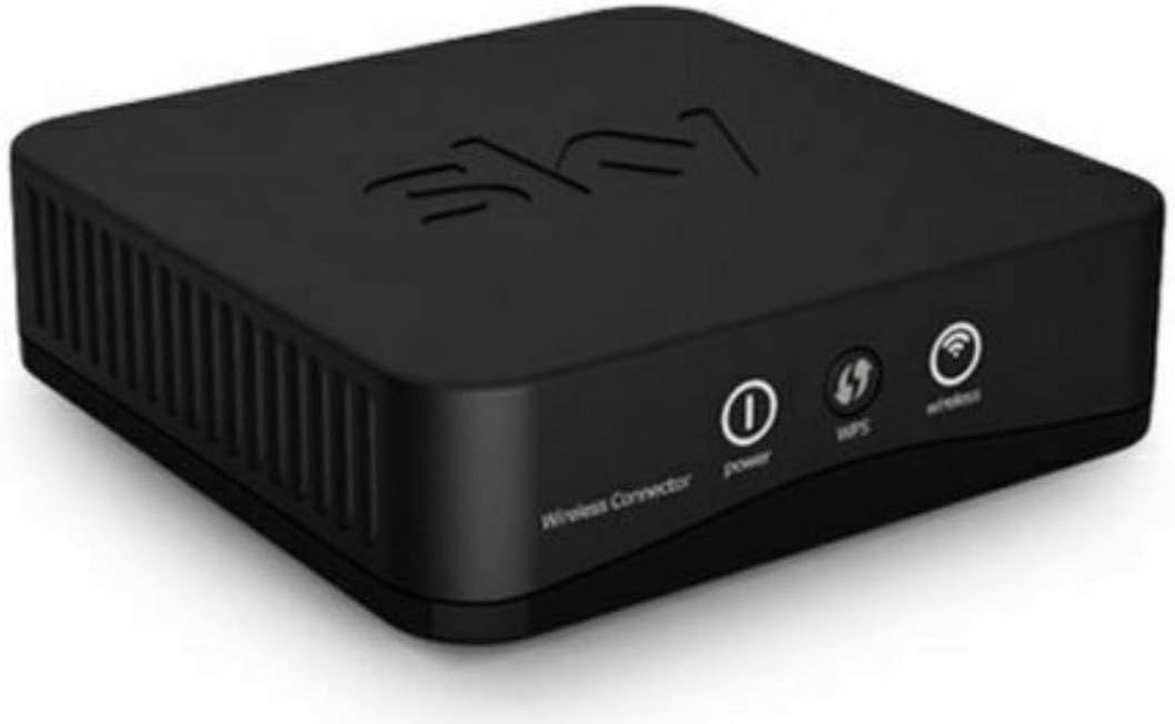 black wireless connector device as an example of used devices with grading system