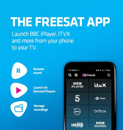 Service Update From  Freesat - May 2024 - Freesat ID and Remote Record feature - Freesat Spares