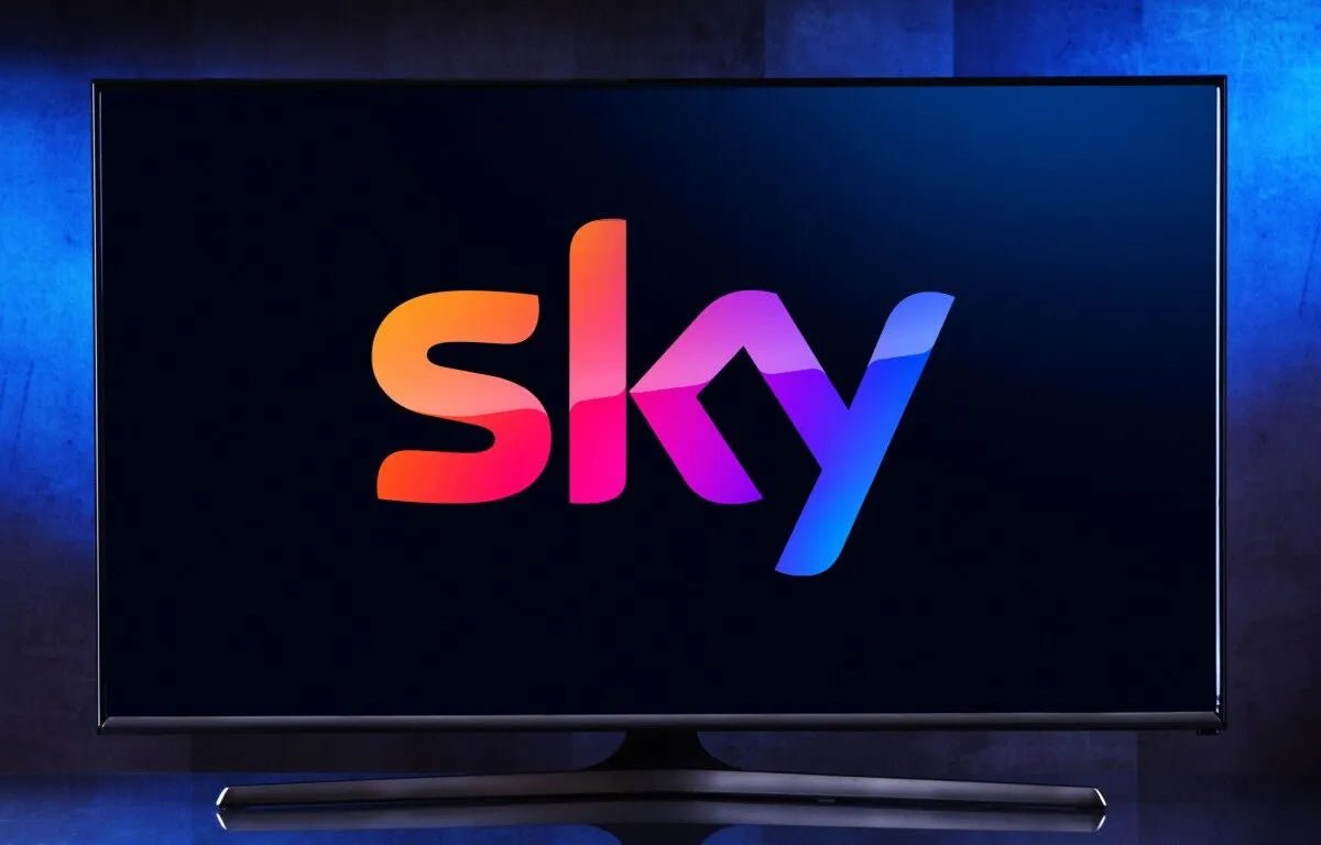 Sky Mix HD channel logo displayed on a modern TV screen against a dark blue background.