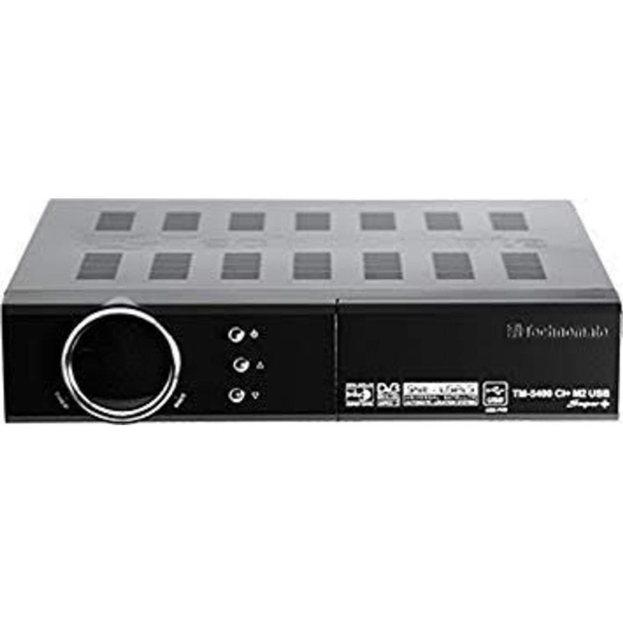 Freesat box for UK TV with HD output and easy channel sorting for BBC, ITV, Channel 4, and Channel 5 broadcasts