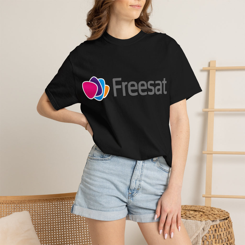 Freesat Logo T-Shirt — Branded TV Streaming Tee