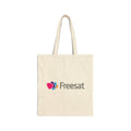 Canvas Tote Bag — Freesat Logo Eco Shopper
