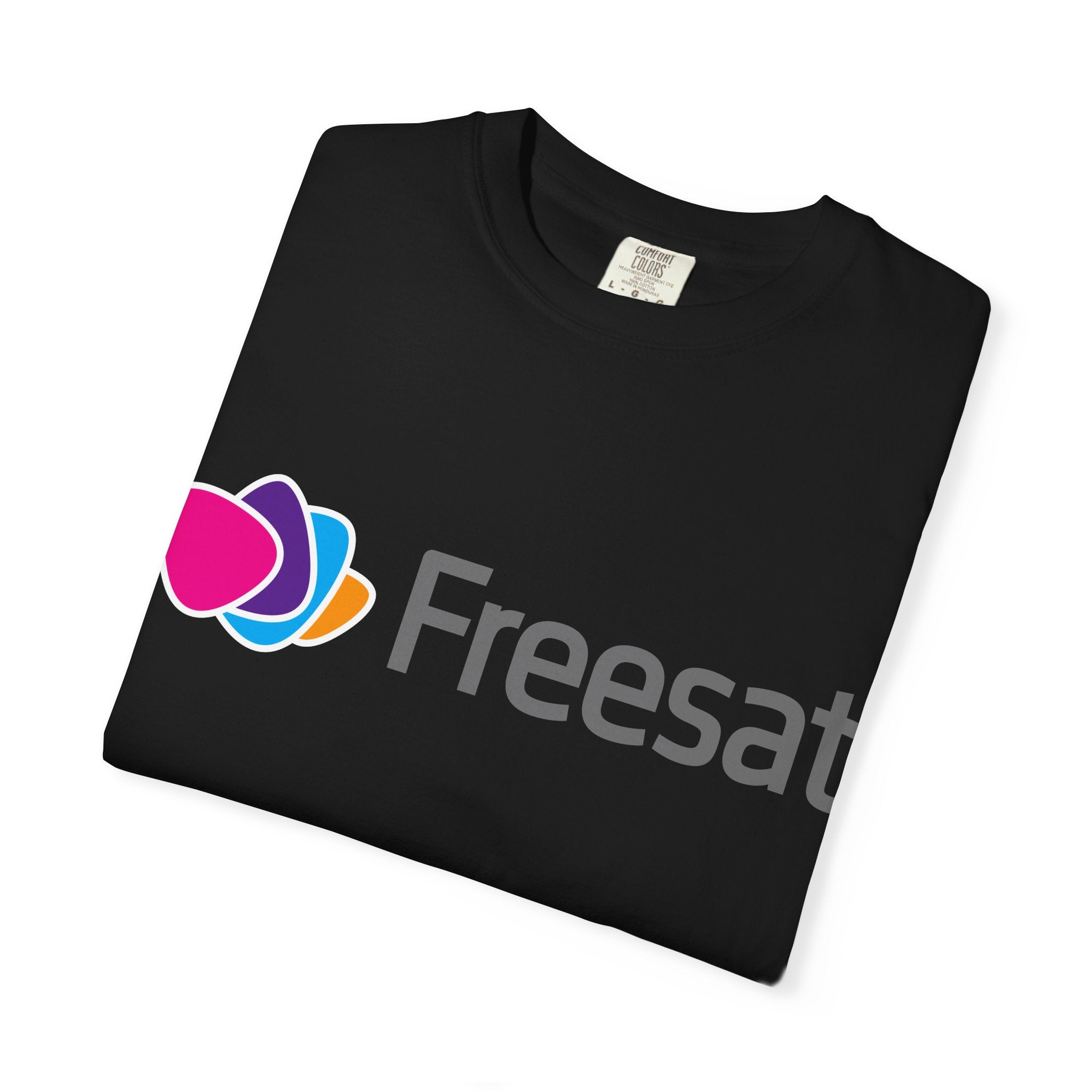 Freesat Logo T-Shirt — Branded TV Streaming Tee