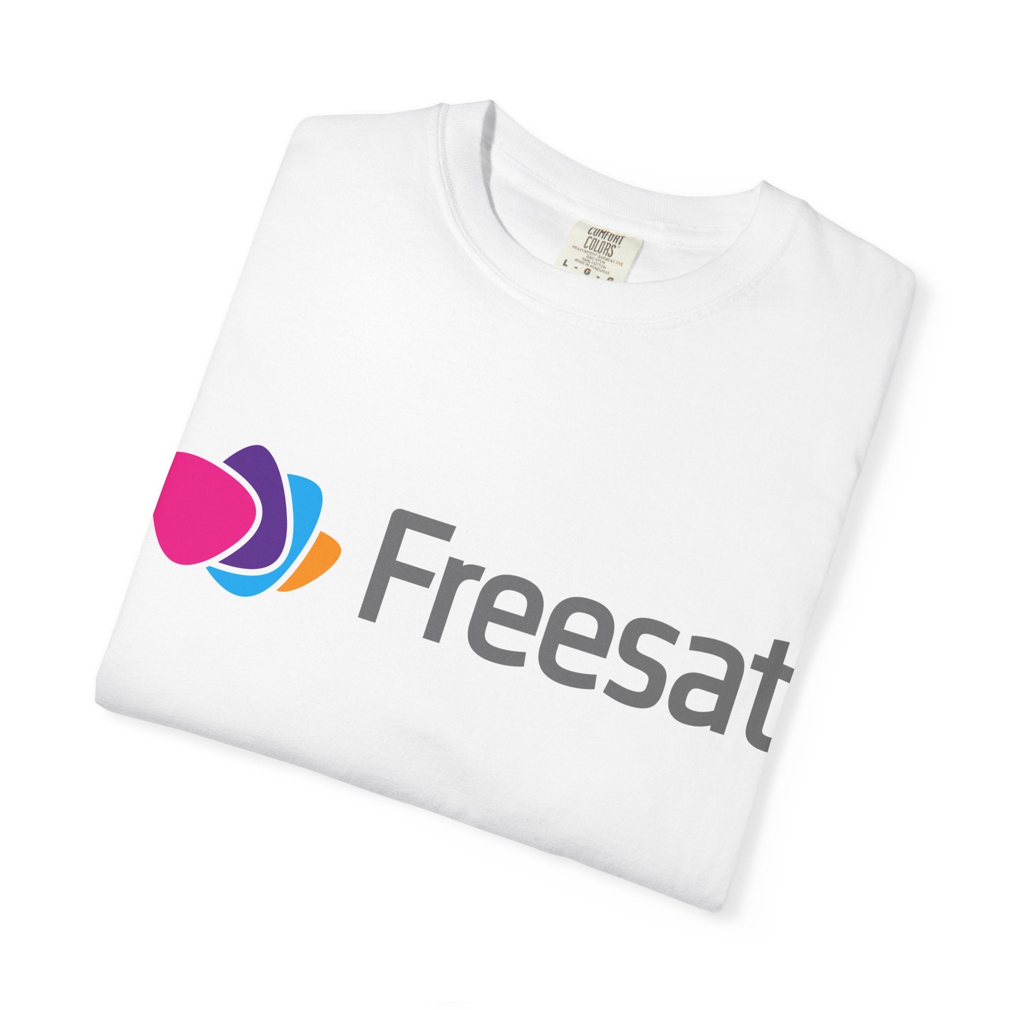 Freesat Logo T-Shirt — Branded TV Streaming Tee