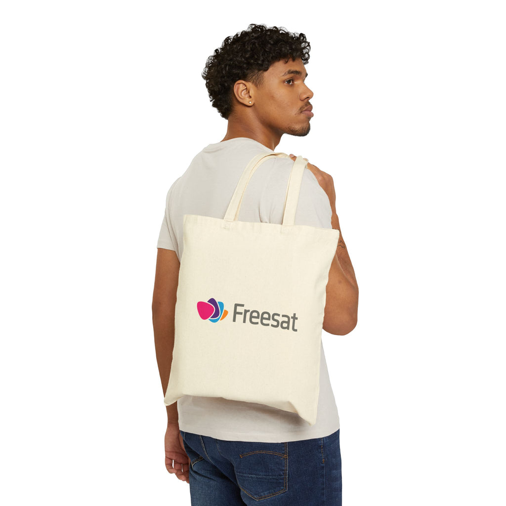 Canvas Tote Bag — Freesat Logo Eco Shopper