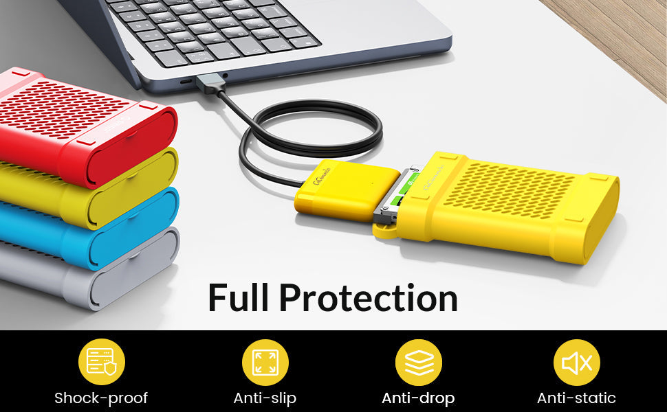 USB 2.0 to SATA Adapter Cable to 2.5 SSD & HDD with UASP Support 0.5M Cable