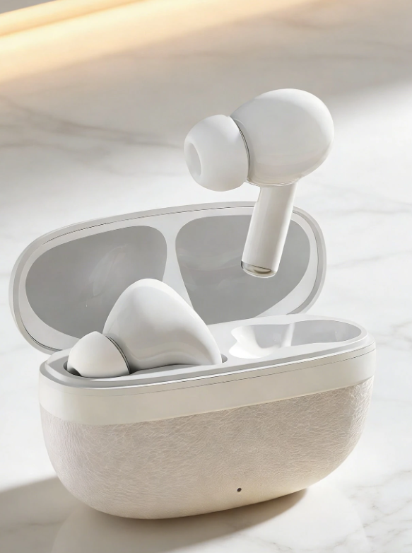 Wireless Bluetooth Earphones Earbuds - White