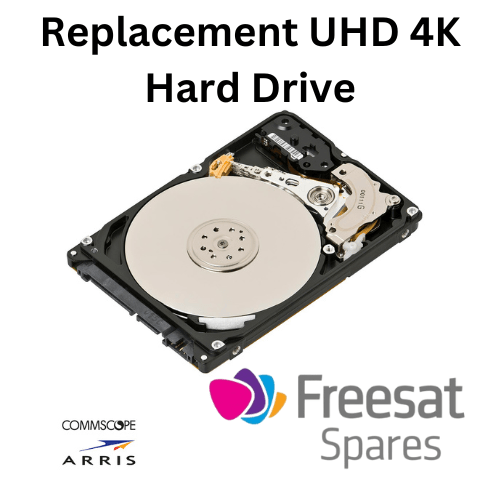 2.5" VIDEO HARD DRIVE HDD FOR ARRIS 4K UHD - 4X 500 1000 2000 FREESAT BOXES [SELF - INSTALL] With Tools Kit NEW - Freesat Spares