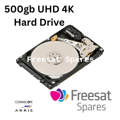 Replacement hard drive for Arris Freesat UHD box