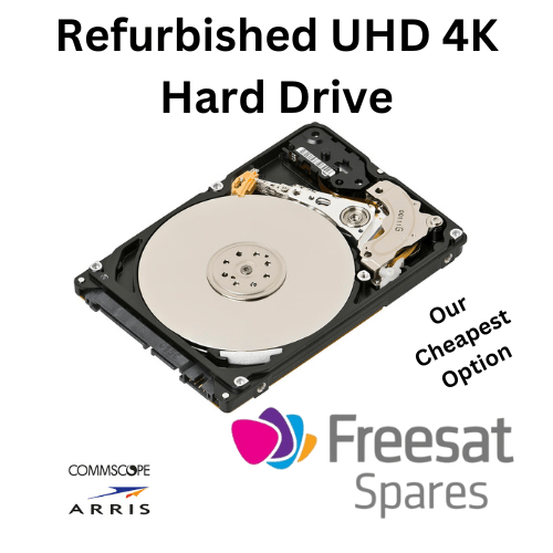 500GB 2.5" VIDEO HARD DRIVE HDD FOR ARRIS 4K UHD - 4X - 500 FREESAT BOXES [SELF - INSTALL] With Tools Kit - Freesat Spares