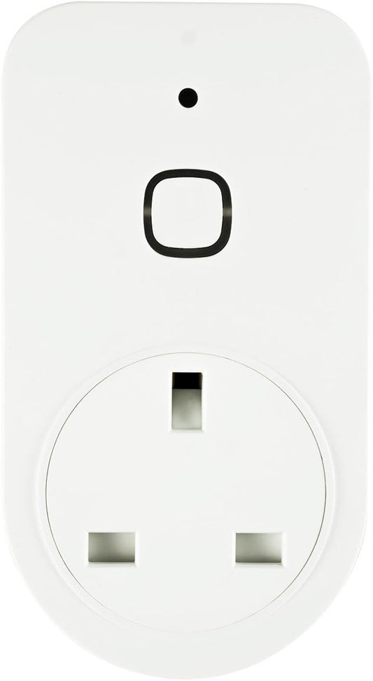 Smart Plug Wi-Fi Energy Monitoring Tuya, Alexa & Google Voice Control App Remote