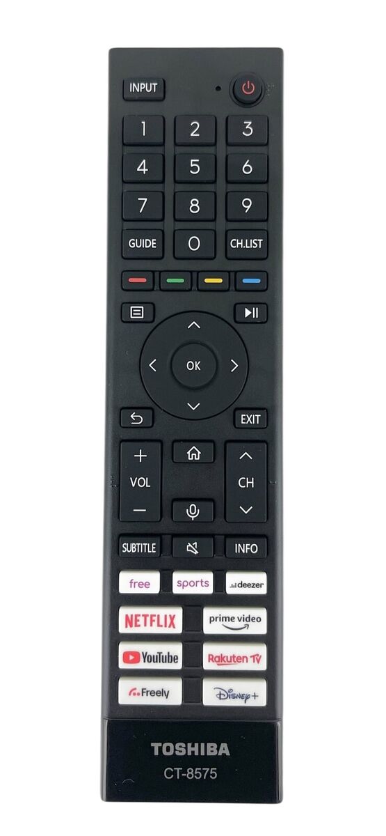 Toshiba TV Remote control - 55UV2F53D