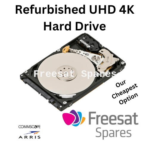 Replacement hard drive for Freesat UHD-4X recorder