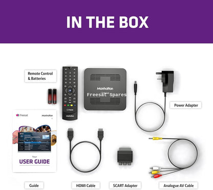 Manhattan SX compact Freesat box