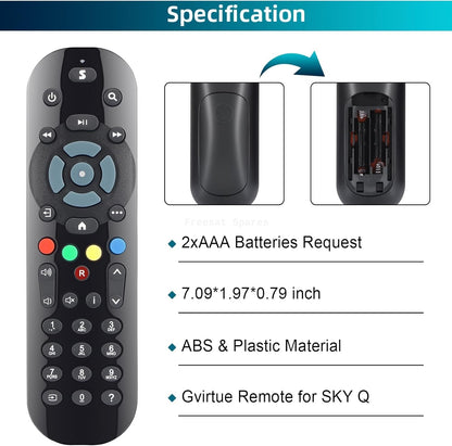 Replacement Sky Q remote control