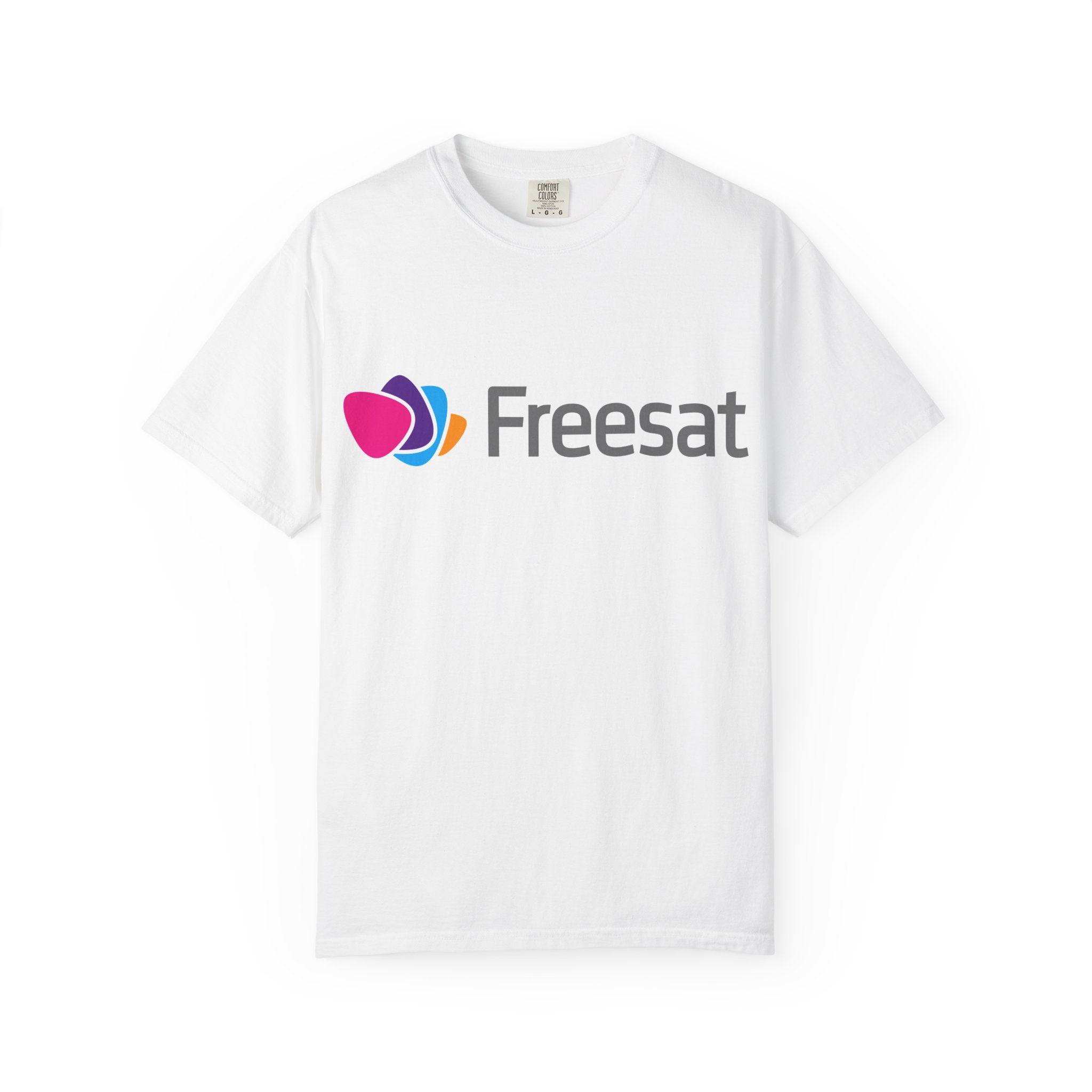 Freesat Logo T-Shirt — Branded TV Streaming Tee