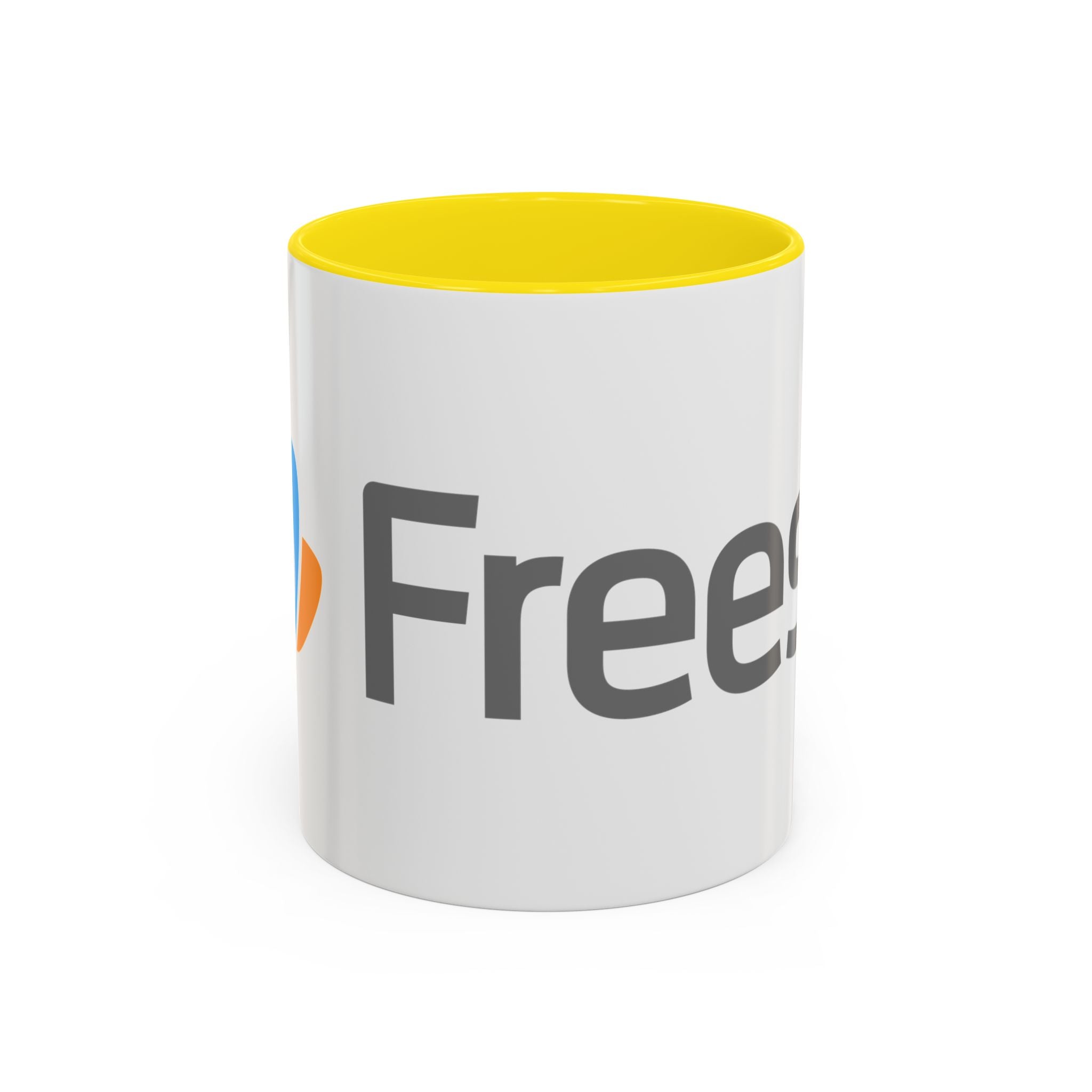 Freeseat Branded Accent Coffee Mug — 11/15oz Ceramic