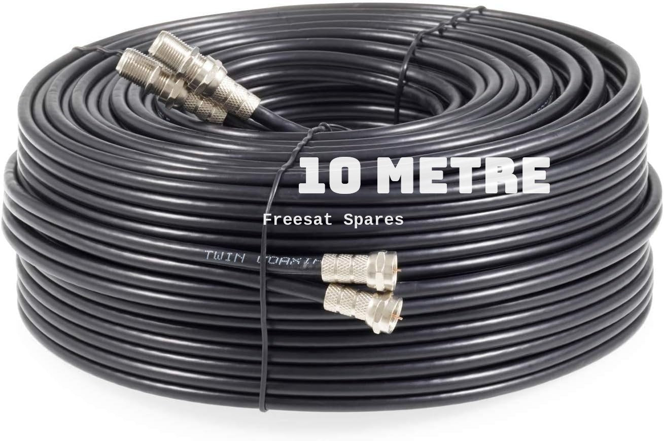 Twin satellite cable shotgun style Sky Freesat