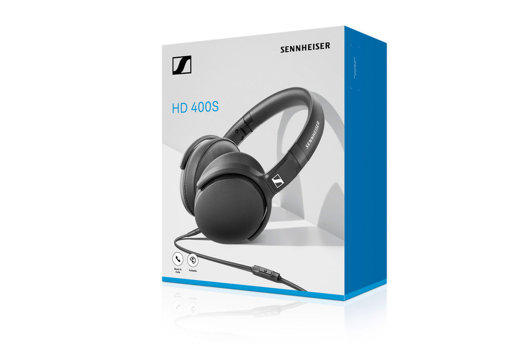 Headphones Sennheiser HD400S (Black) Cabled