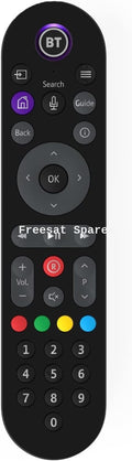 BT TV Pro and Mini Box replacement Bluetooth voice remote control RC412360101BR