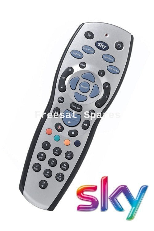 Sky HD remote control replacement silver 