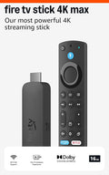 Amazon Fire TV Stick 4K Max (Newest gen), supports Wi-Fi 6E, Ambient Experience, find TV programmes faster with Alexa+