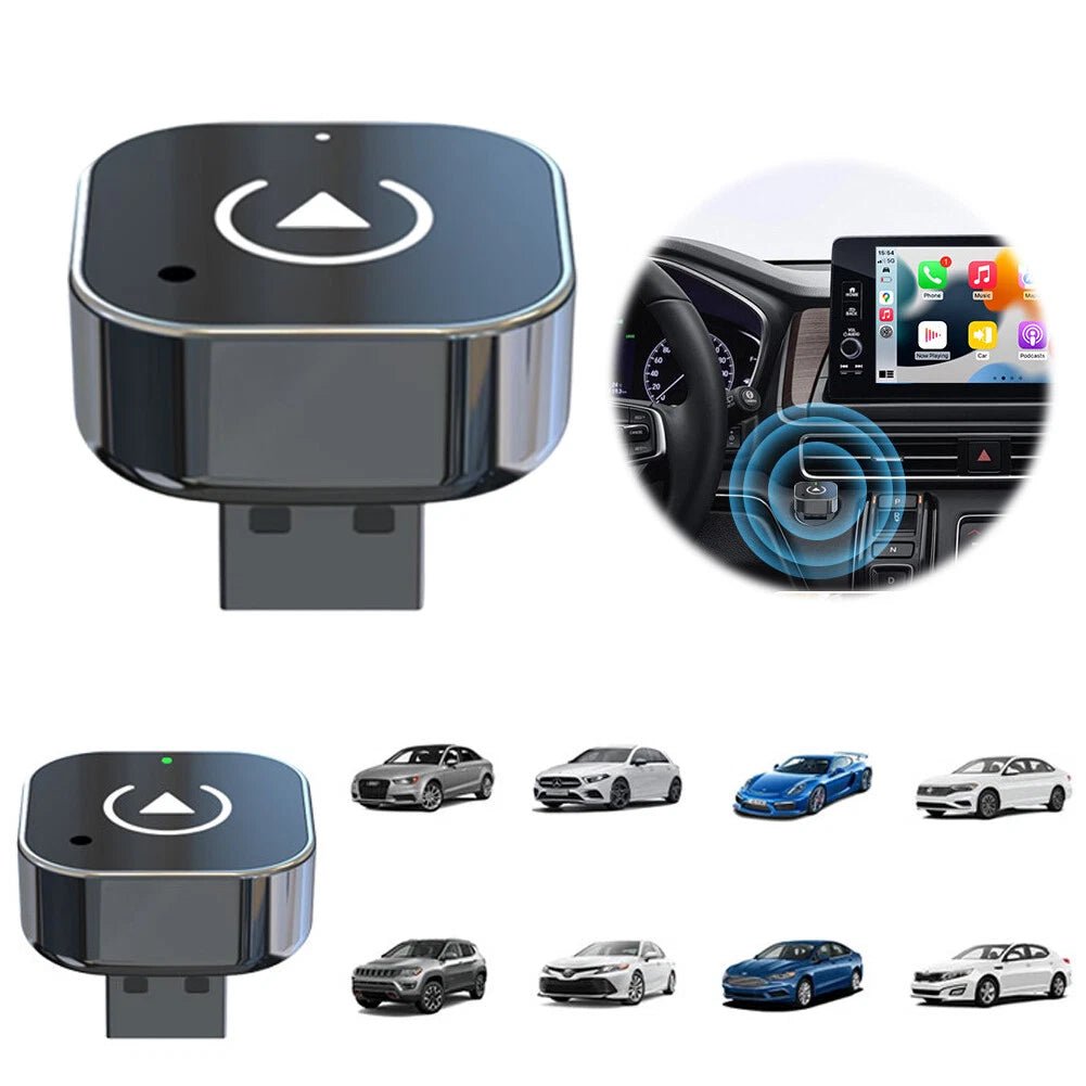 Apple CarPlay / Android Auto Wireless USB Dongle - Make your car Smarter - Freesat Spares