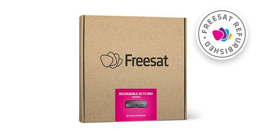 Arris Freesat UHD - 4X - 500 Smart 4K Ultra HD Digital TV Recorder 500GB Refurbished - Freesat Spares