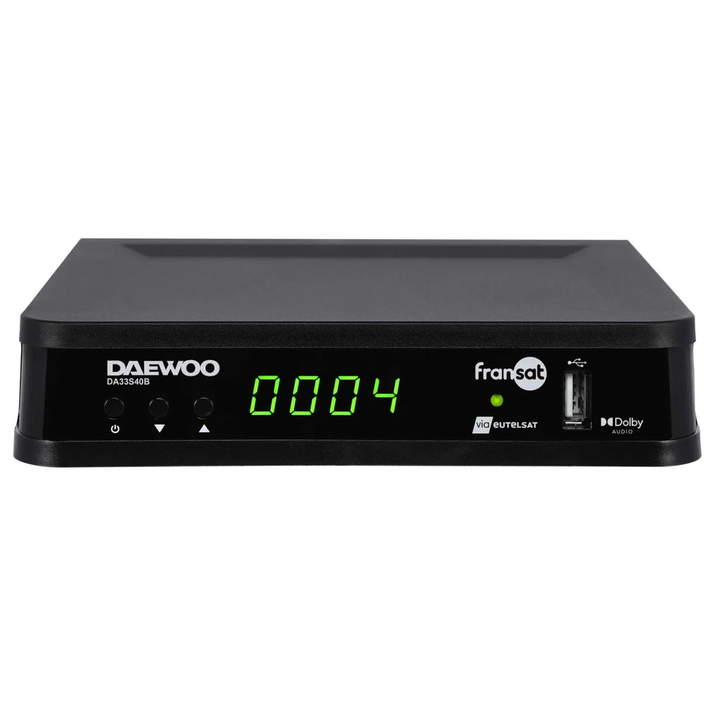 Fransat HD Daewoo DA33S40B Official French Digital TV + CARD