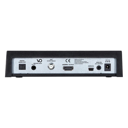 Rear panel of Daewoo DA33S40B digital TV receiver showing HDMI output and power input