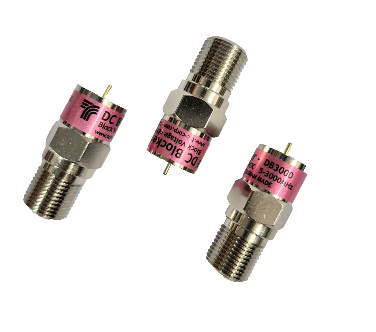DC Blocker F Male - F Female DB3000 ( For Advanced Satellite Distribution)