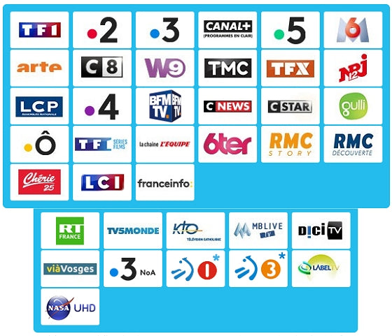 Fransat HD Daewoo DA33S40B Official French Digital TV + CARD