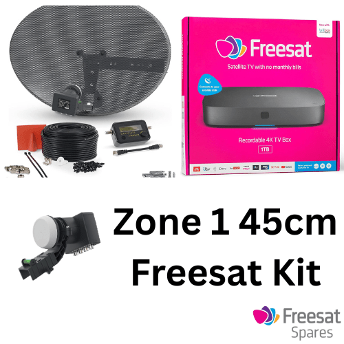 Freesat Satellite Install KIT - Everything you need to get started - Freesat Spares